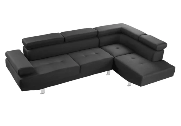 Canapé d’Angle Noir / VS699S BLACK
